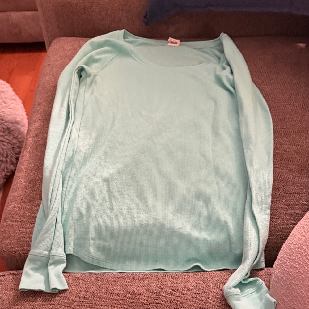 Pink by Victorias Secret Mint Green Women's Thermal Top